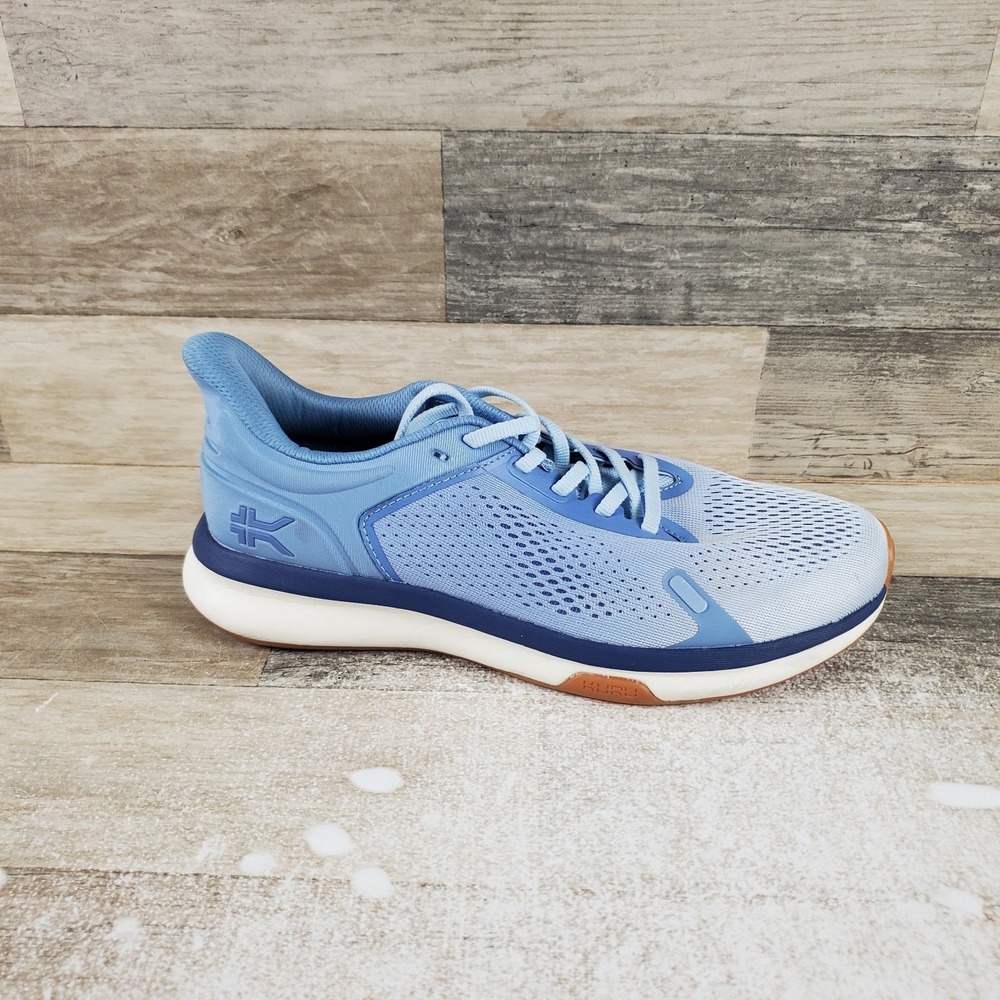 Kuru Atom Fusion Womens Shoes Sz 8.5 M Mist Blue Twilight Purple Lace Up Sneaker